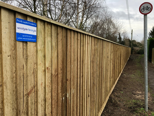 Feather Edge Boards for Close Board Fencing